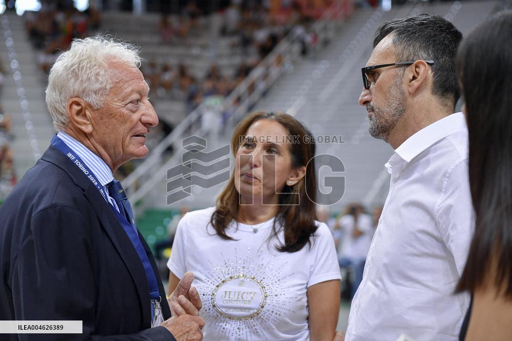 ALTRO - Eventi - CONI President Luciano Buonfiglio at the World Baton Twirling Championship