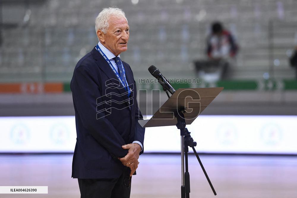 ALTRO - Eventi - CONI President Luciano Buonfiglio at the World Baton Twirling Championship
