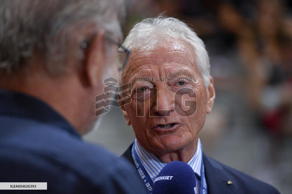 ALTRO - Eventi - CONI President Luciano Buonfiglio at the World Baton Twirling Championship