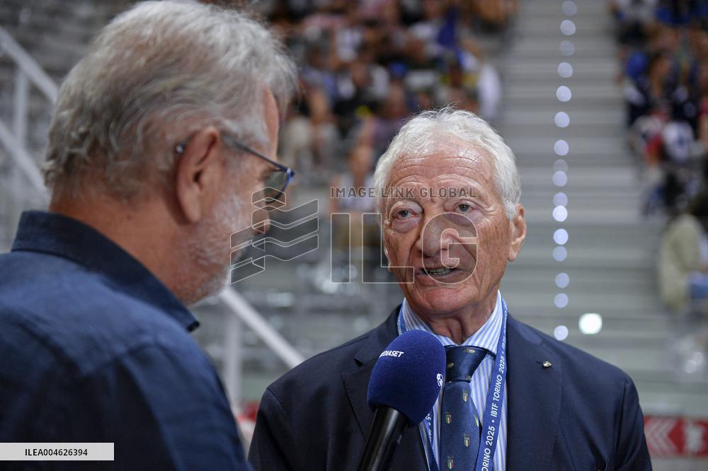 ALTRO - Eventi - CONI President Luciano Buonfiglio at the World Baton Twirling Championship