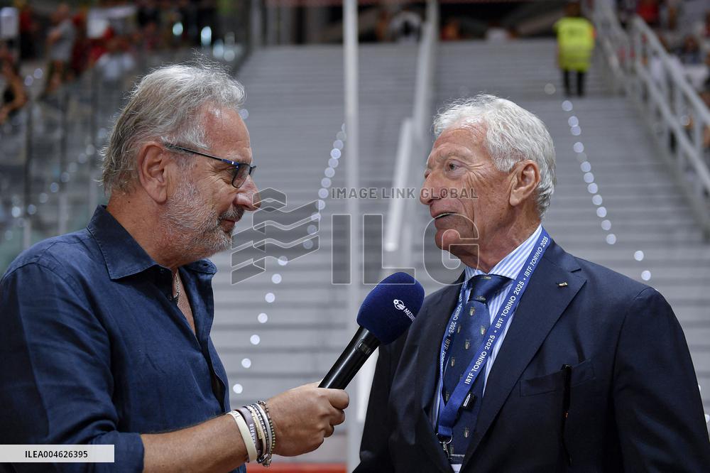 ALTRO - Eventi - CONI President Luciano Buonfiglio at the World Baton Twirling Championship