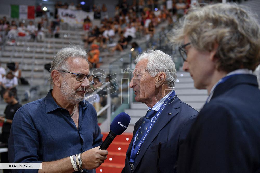 ALTRO - Eventi - CONI President Luciano Buonfiglio at the World Baton Twirling Championship