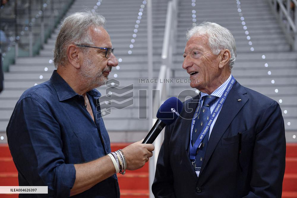 ALTRO - Eventi - CONI President Luciano Buonfiglio at the World Baton Twirling Championship