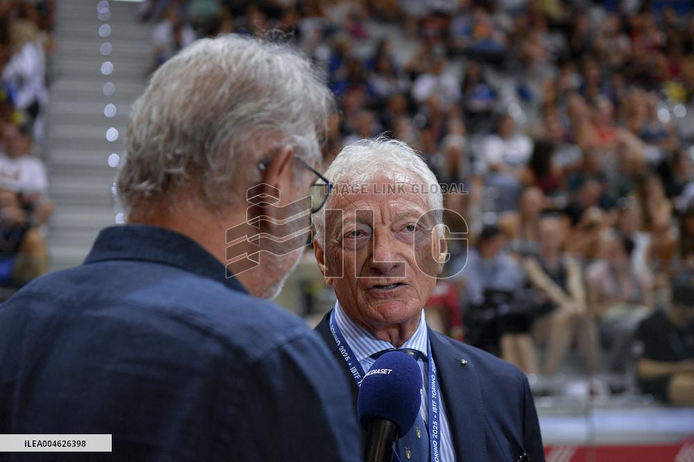 ALTRO - Eventi - CONI President Luciano Buonfiglio at the World Baton Twirling Championship