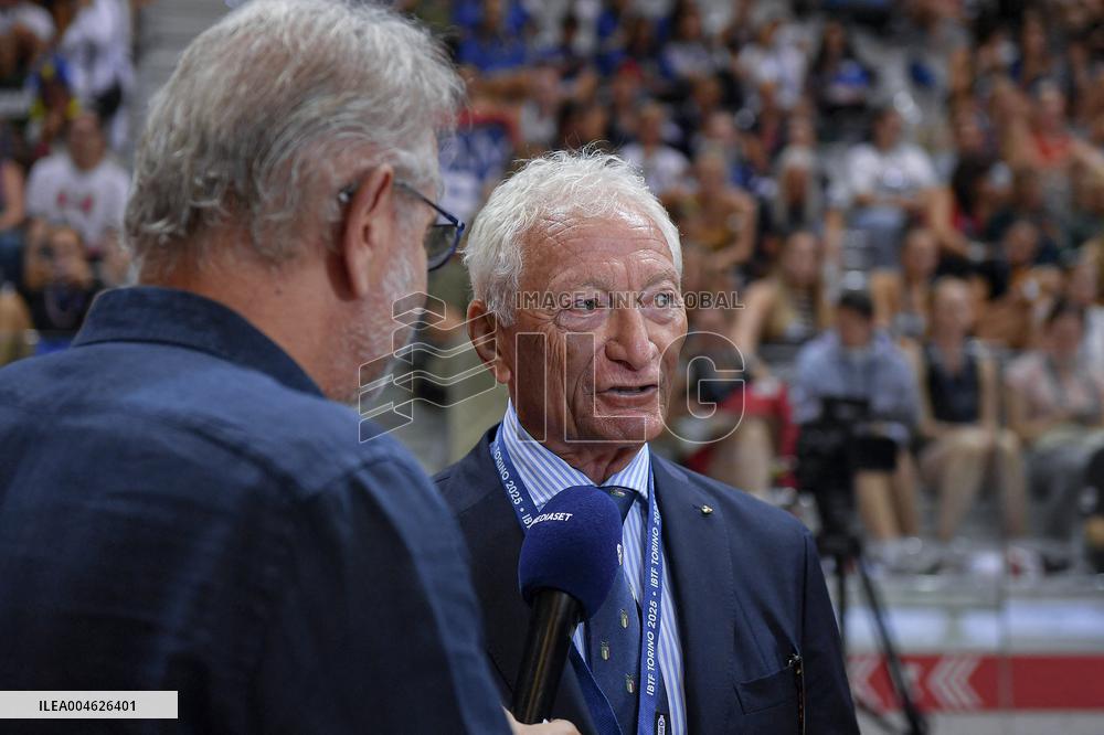 ALTRO - Eventi - CONI President Luciano Buonfiglio at the World Baton Twirling Championship