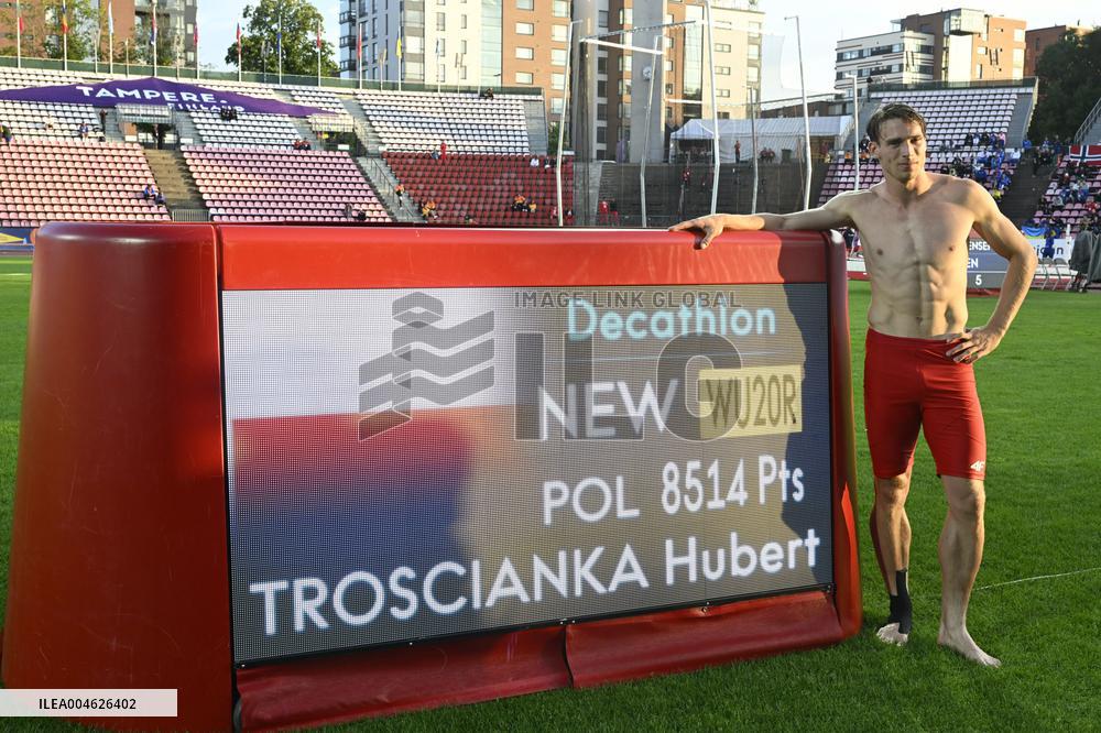 Yleisurheilu: Alle 20-vuotiaiden EM-kilpailut jatkuvat Tampereella