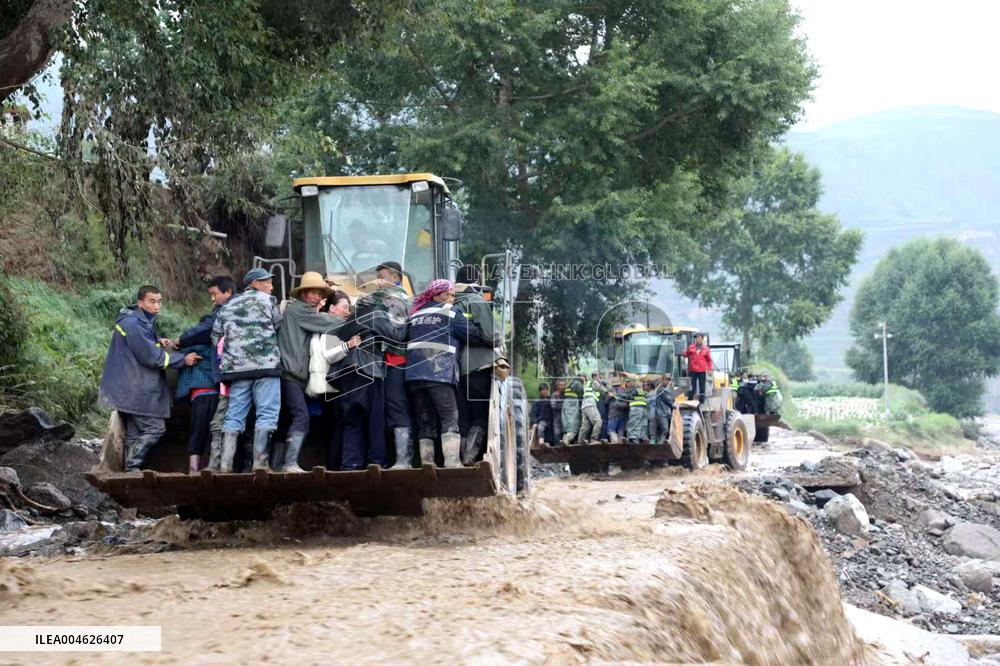 Heavy Rainfall Triggered Mountain Torrents - China