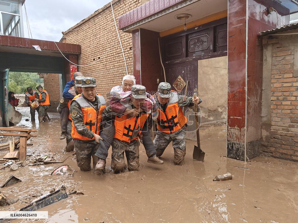 Heavy Rainfall Triggered Mountain Torrents - China