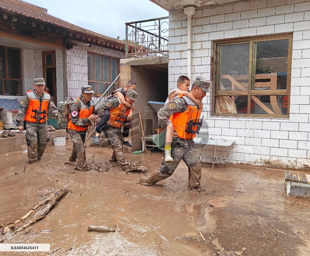Heavy Rainfall Triggered Mountain Torrents - China