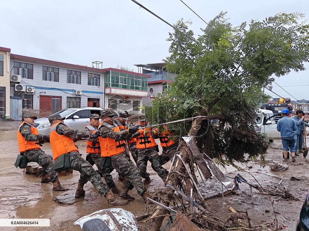 Heavy Rainfall Triggered Mountain Torrents - China
