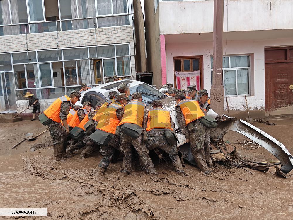 Heavy Rainfall Triggered Mountain Torrents - China