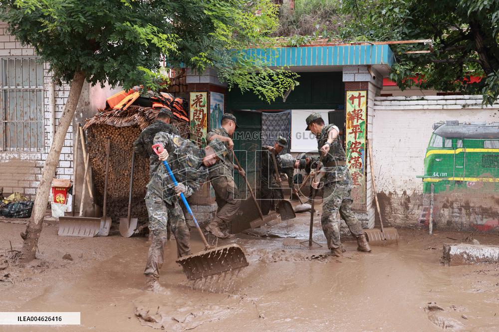 Heavy Rainfall Triggered Mountain Torrents - China