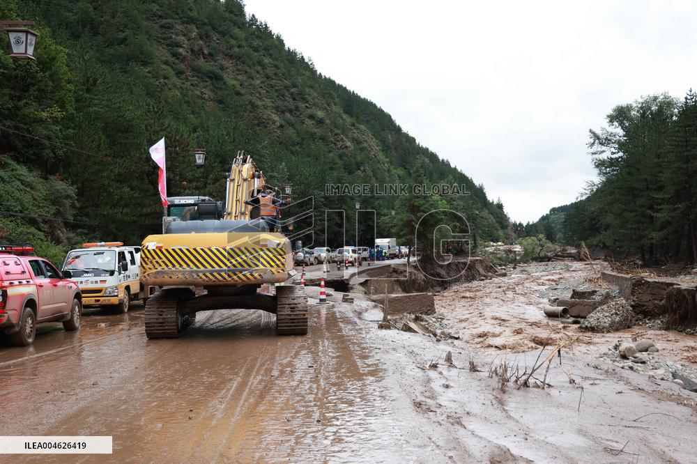 Heavy Rainfall Triggered Mountain Torrents - China