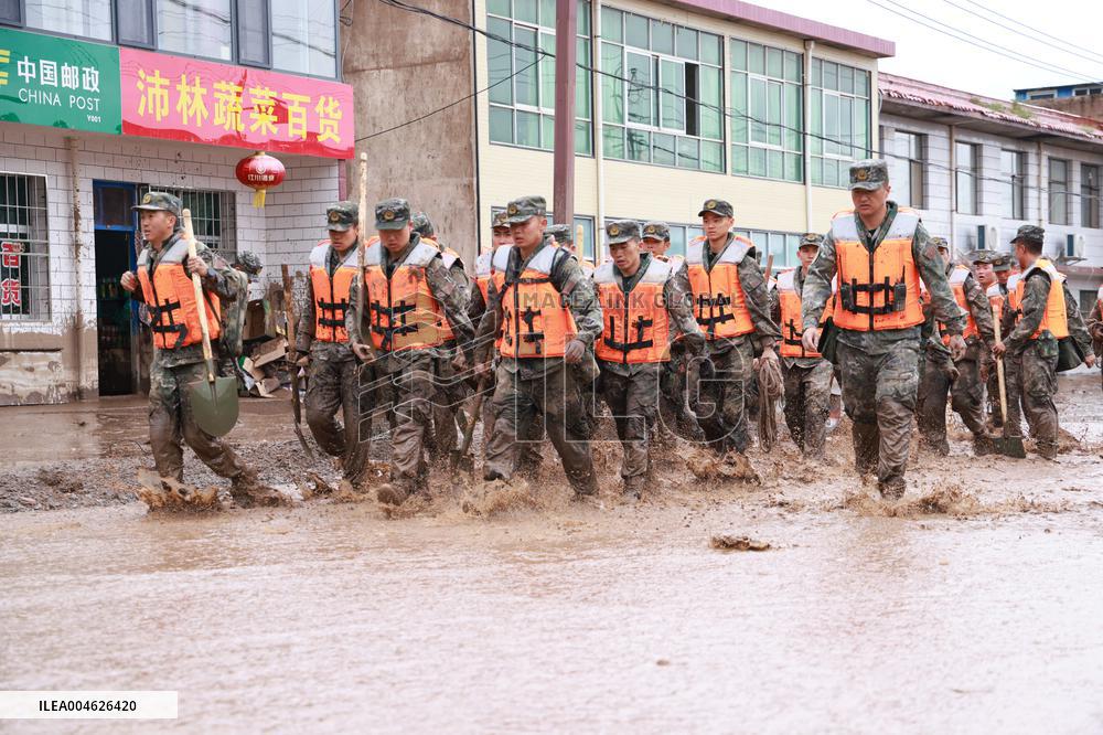 Heavy Rainfall Triggered Mountain Torrents - China