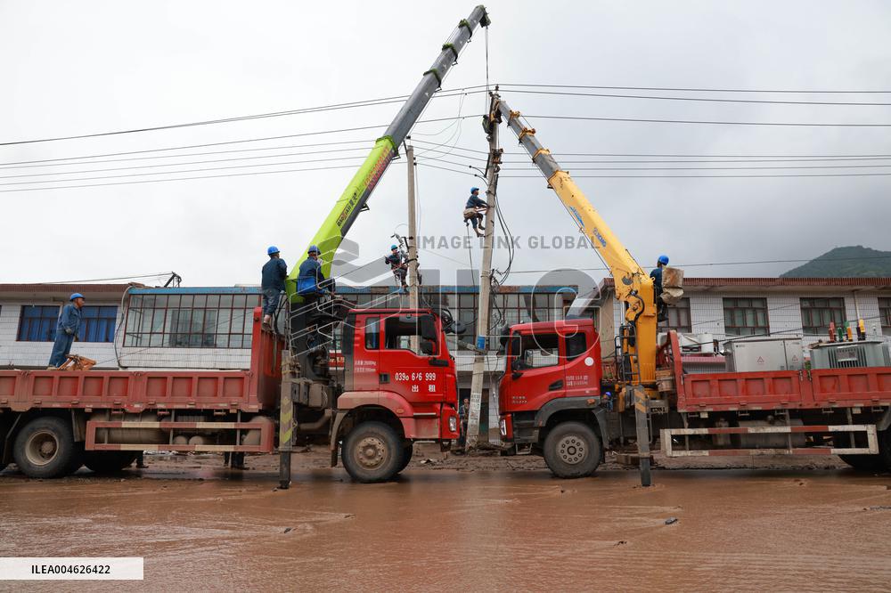 Heavy Rainfall Triggered Mountain Torrents - China