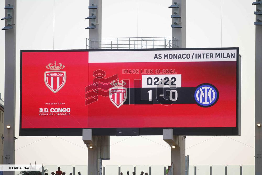 CALCIO - Amichevole - Monaco vs Inter