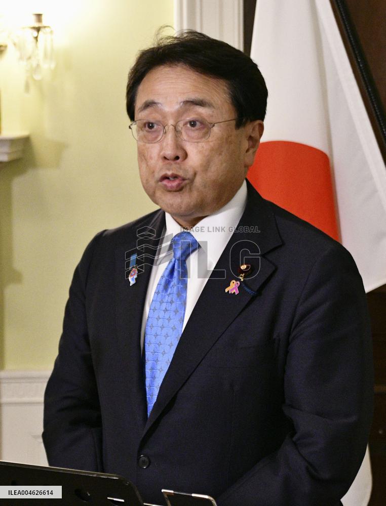 Japan's chief tariff negotiator in Washington