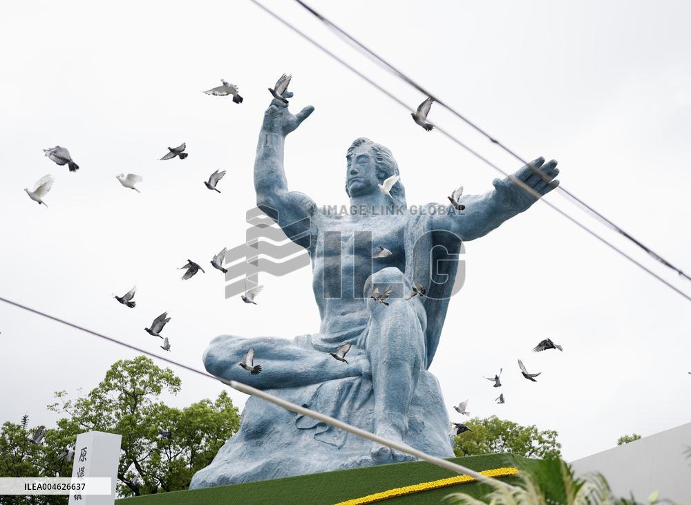 80th A-bomb anniversary in Nagasaki