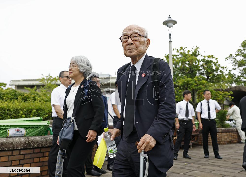 80th A-bomb anniversary in Nagasaki
