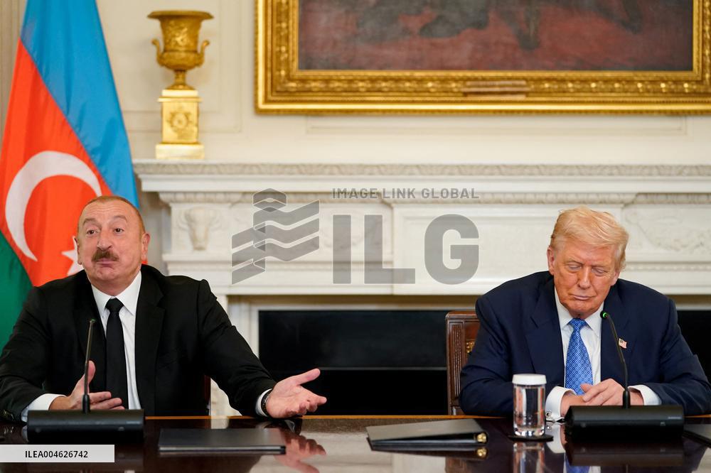 Donald Trump Meets Armenian And Azerbaijan Leaders - Washington