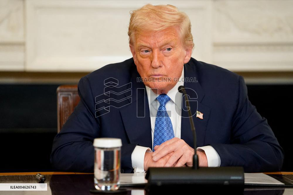 Donald Trump Meets Armenian And Azerbaijan Leaders - Washington