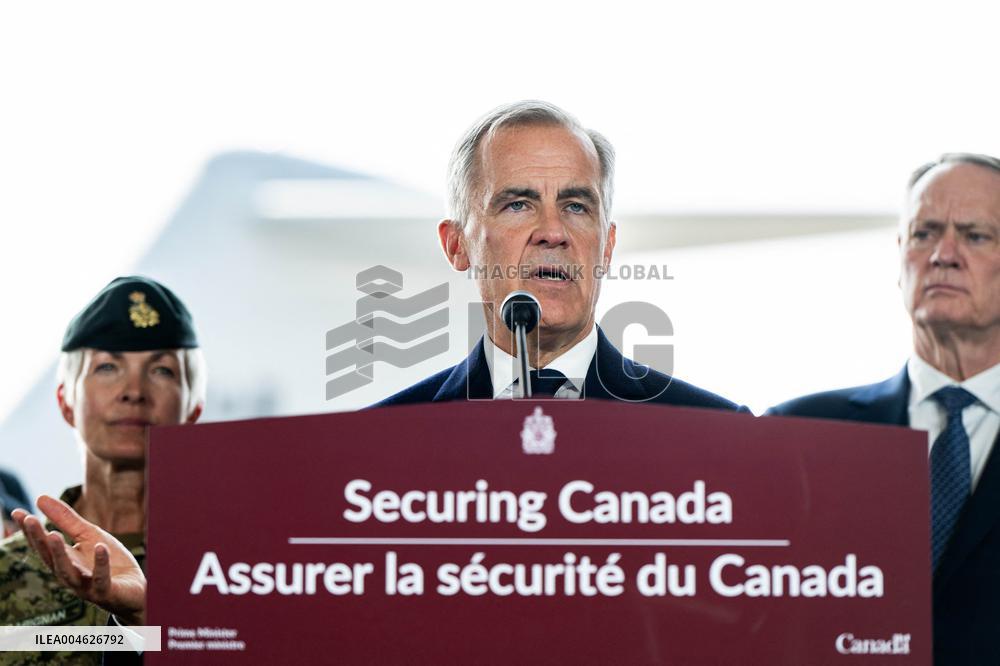 PM Mark Carney Visits Canadian Forces Base - Canada