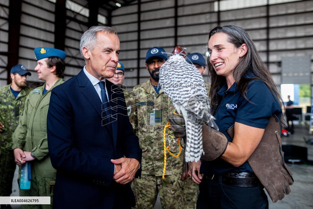 PM Mark Carney Visits Canadian Forces Base - Canada