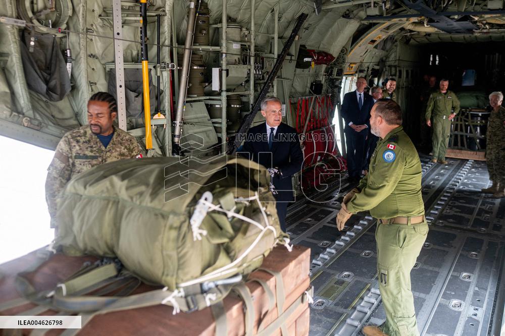 PM Mark Carney Visits Canadian Forces Base - Canada