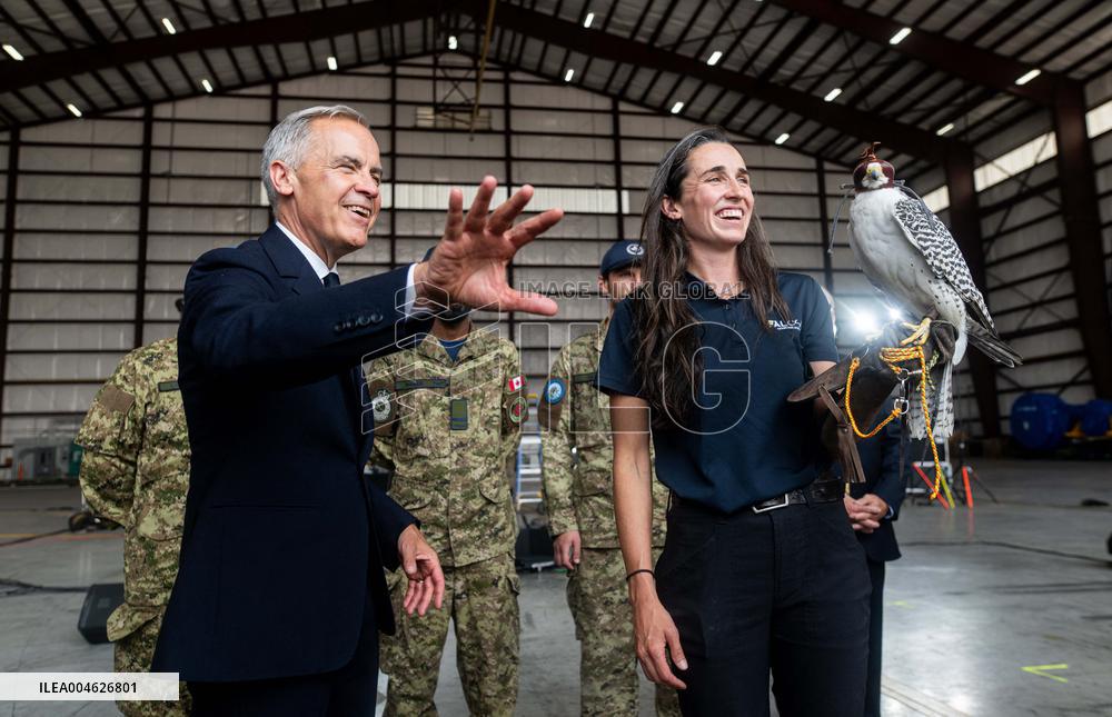PM Mark Carney Visits Canadian Forces Base - Canada