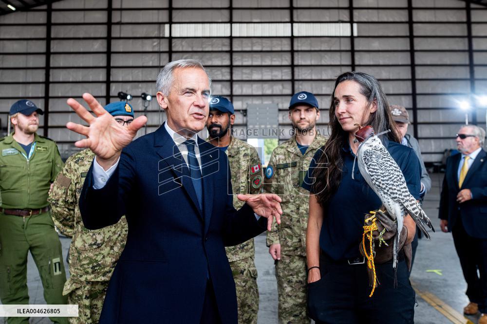 PM Mark Carney Visits Canadian Forces Base - Canada