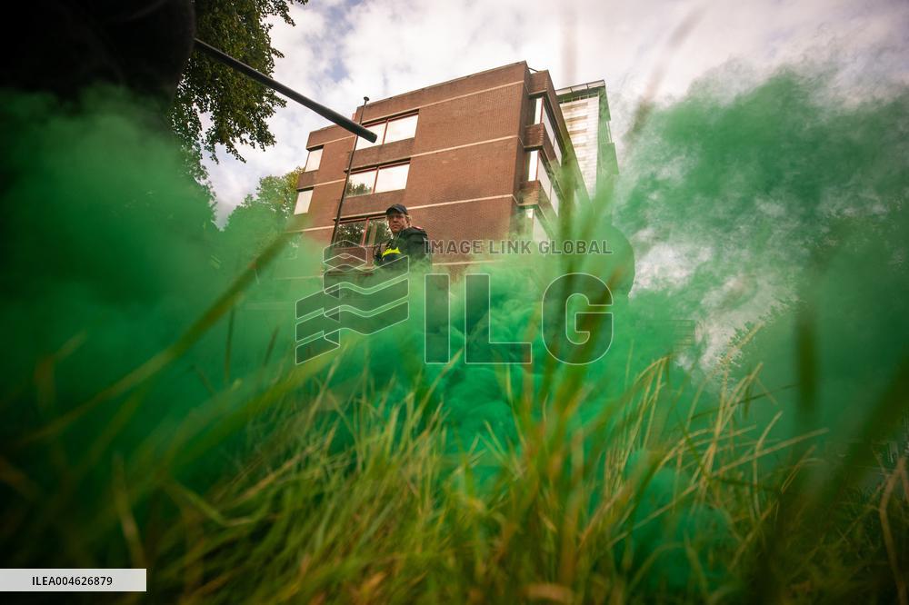 Police Clash With Pro Palestine Protesters - Netherlands