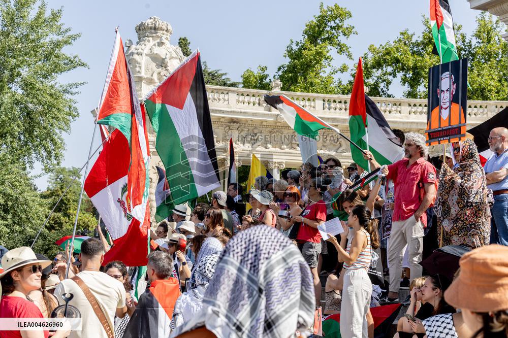 Global Rally For Gaza - Madrid
