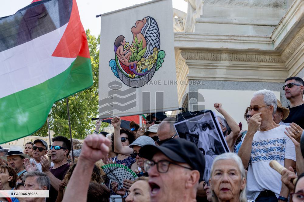Global Rally For Gaza - Madrid
