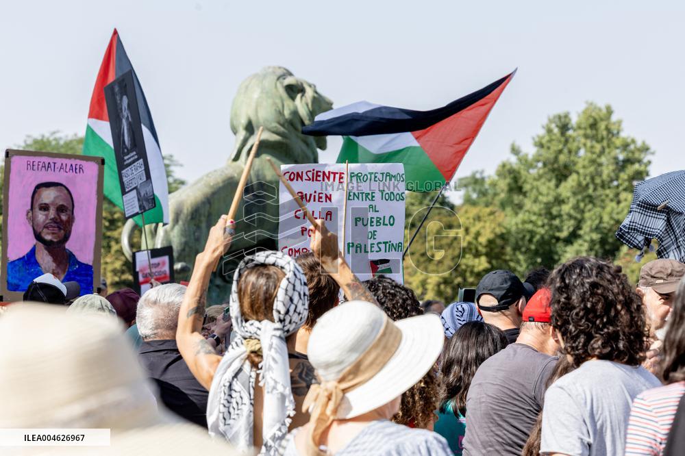 Global Rally For Gaza - Madrid