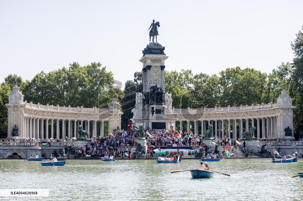 Global Rally For Gaza - Madrid
