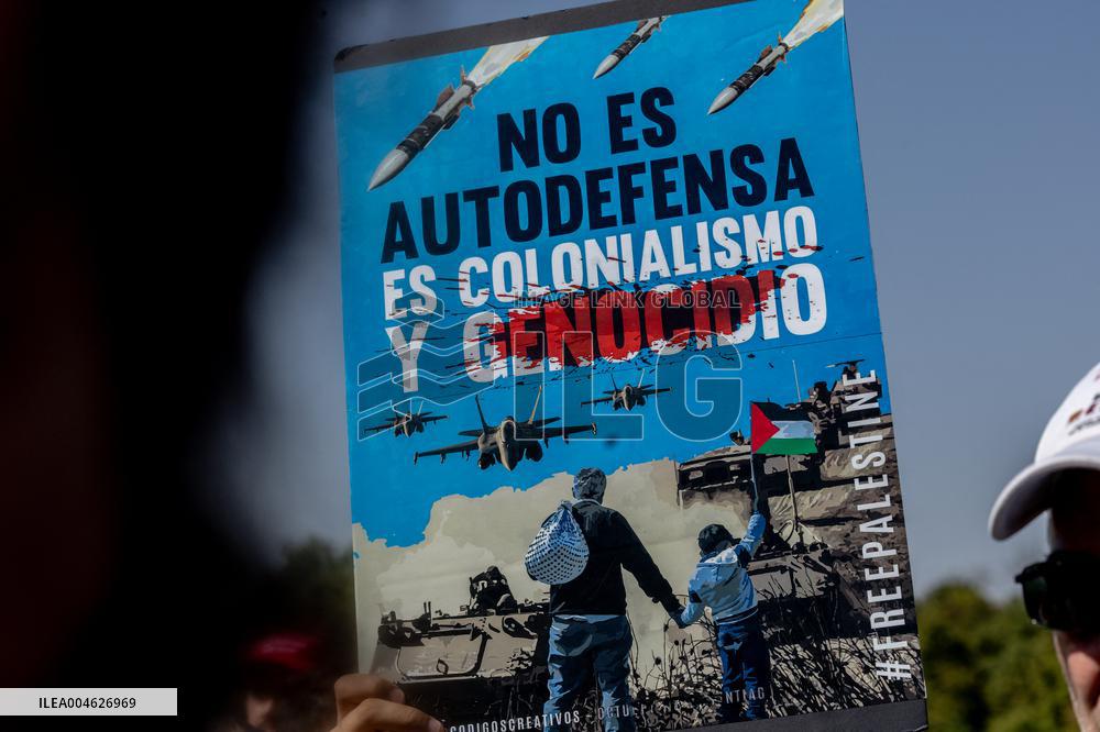 Global Rally For Gaza - Madrid