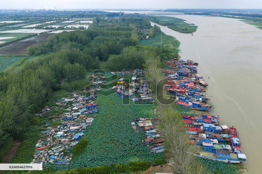 Abandoned Fishing Boats Ecological Protection