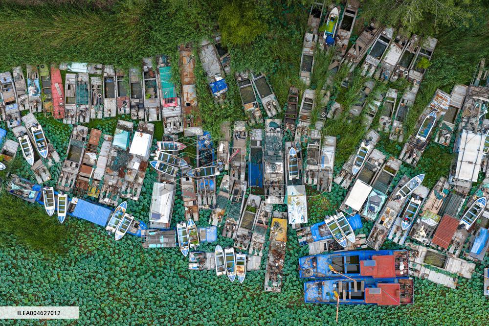 Abandoned Fishing Boats Ecological Protection