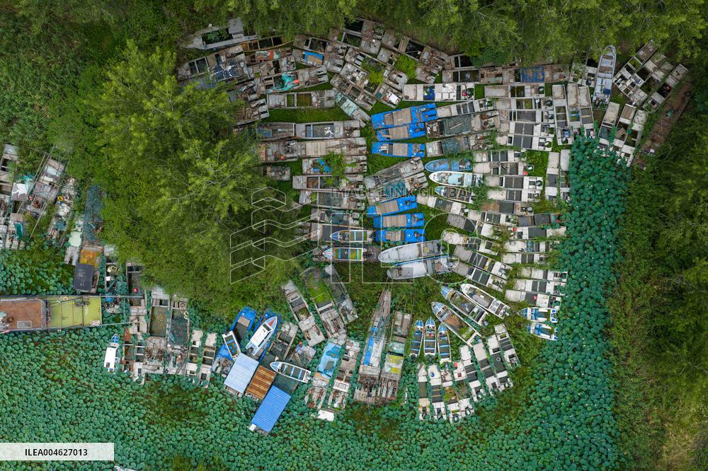 Abandoned Fishing Boats Ecological Protection