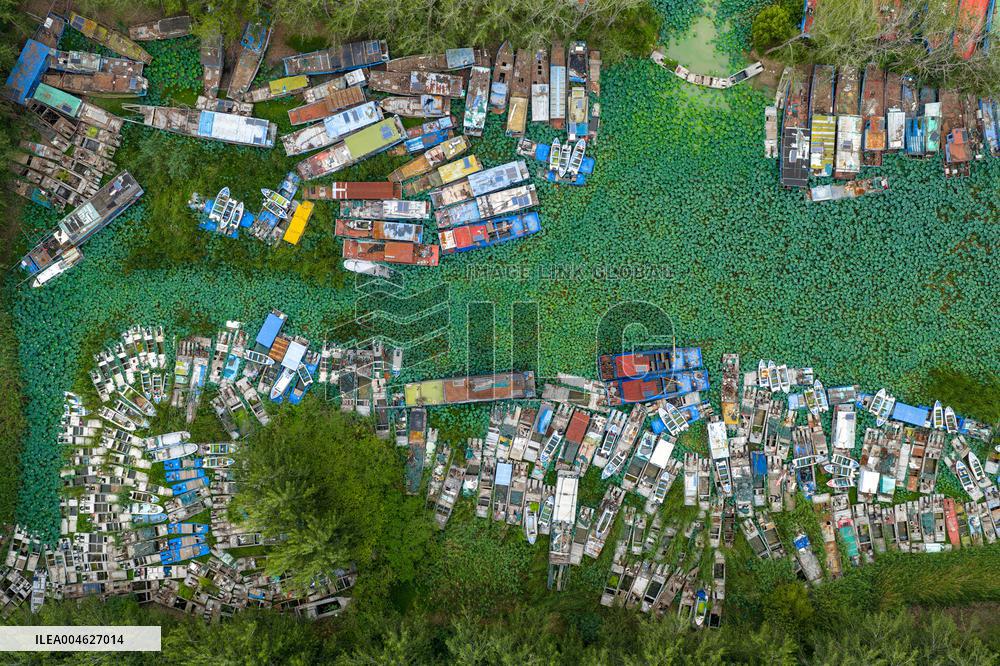 Abandoned Fishing Boats Ecological Protection