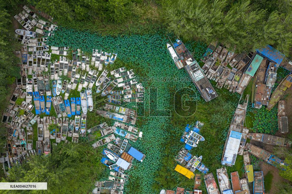 Abandoned Fishing Boats Ecological Protection