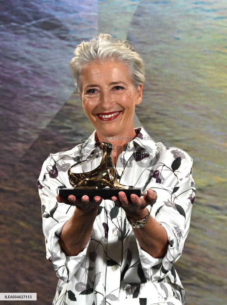 Locarno Film Festival - Emma Thompson Receives Lifetime Achievement Award
