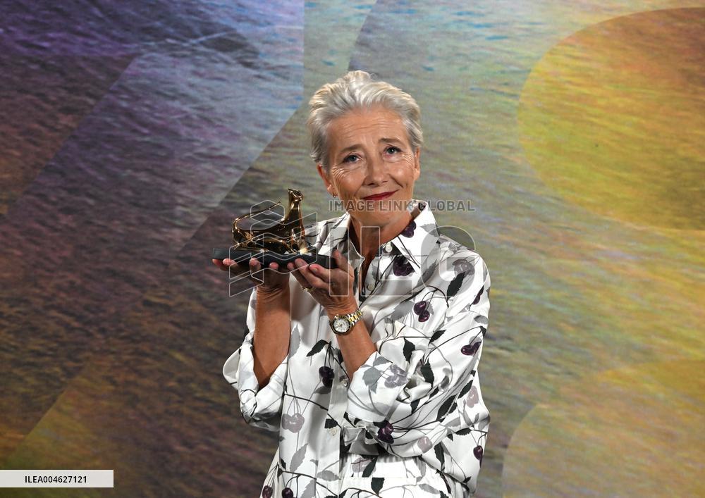 Locarno Film Festival - Emma Thompson Receives Lifetime Achievement Award