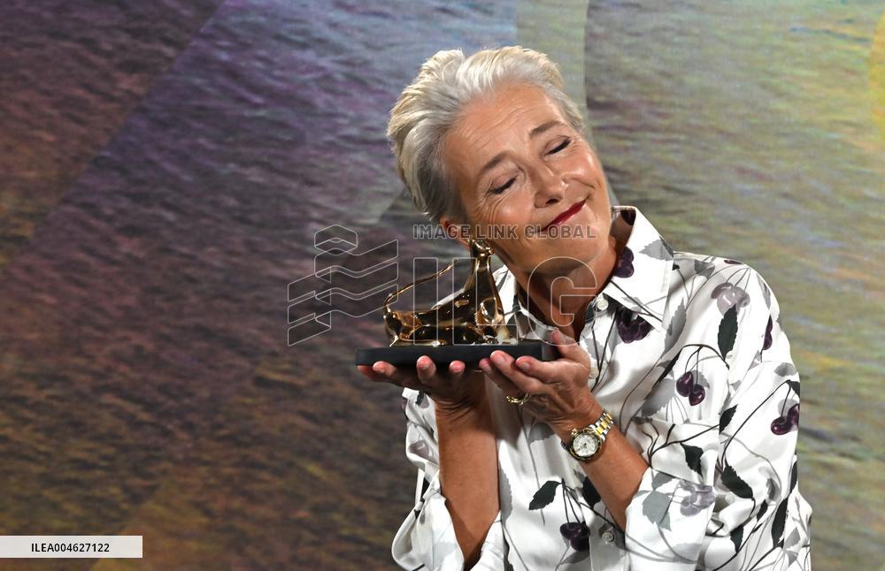 Locarno Film Festival - Emma Thompson Receives Lifetime Achievement Award