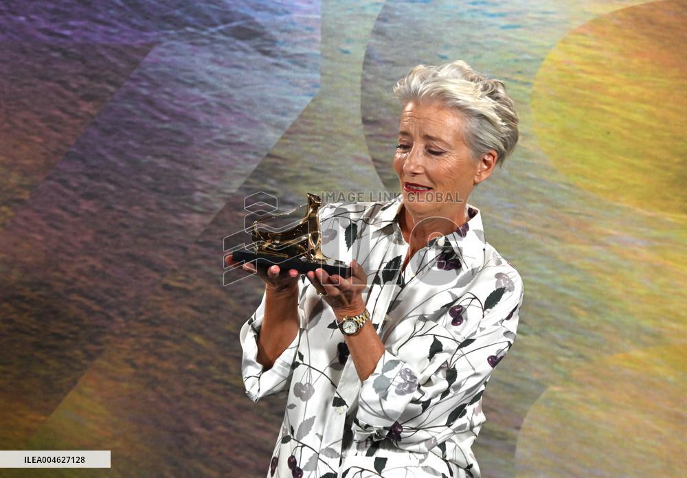 Locarno Film Festival - Emma Thompson Receives Lifetime Achievement Award