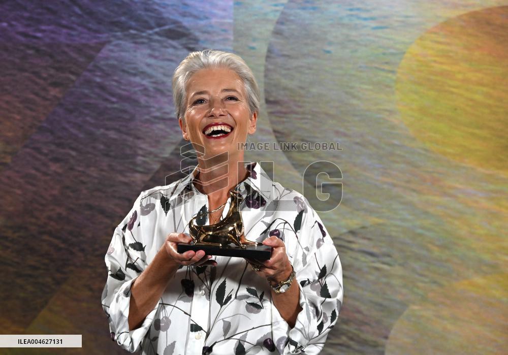 Locarno Film Festival - Emma Thompson Receives Lifetime Achievement Award