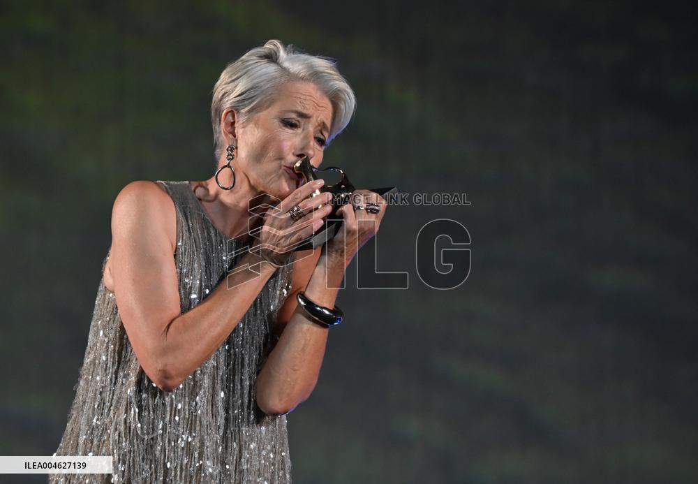 Locarno Film Festival - Emma Thompson Receives Lifetime Achievement Award