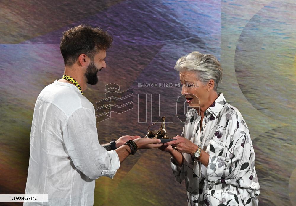 Locarno Film Festival - Emma Thompson Receives Lifetime Achievement Award