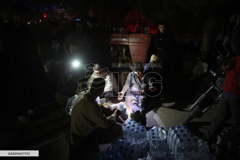 Wildfires in Canakkale - Turkey