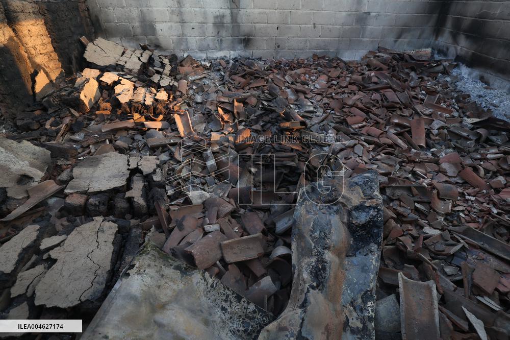 Wildfires in Canakkale - Turkey